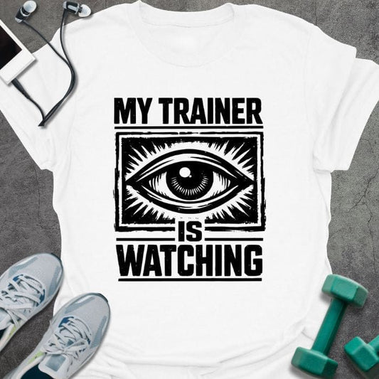T-Shirt White / S Is Watching T-Shirt