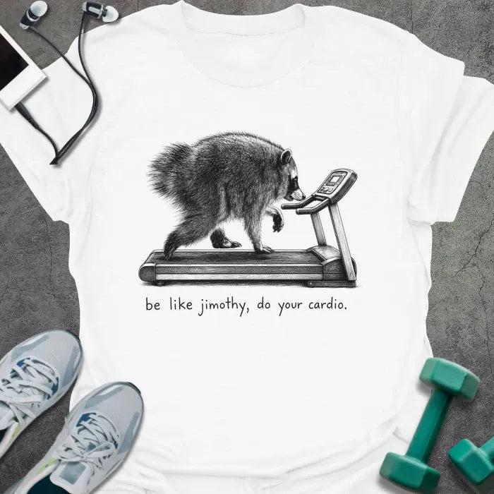 T-Shirt White / S Jimothy Cardio T-Shirt