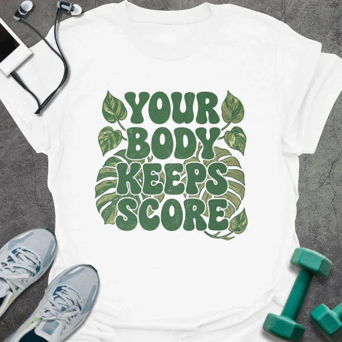 T-Shirt White / S Keeps Score T-Shirt
