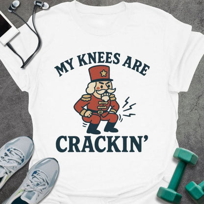 T-Shirt White / S Knees Crackin T-Shirt