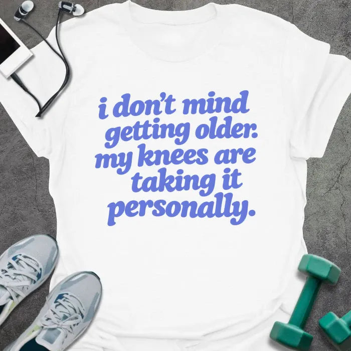 T-Shirt White / S Knees Personally T-Shirt