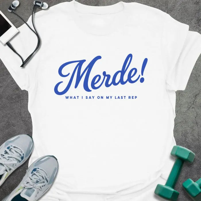 T-Shirt White / S Last Merde T-Shirt