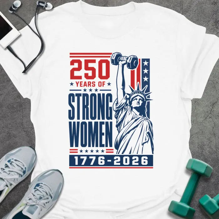T-Shirt White / S Liberty Poster T-Shirt