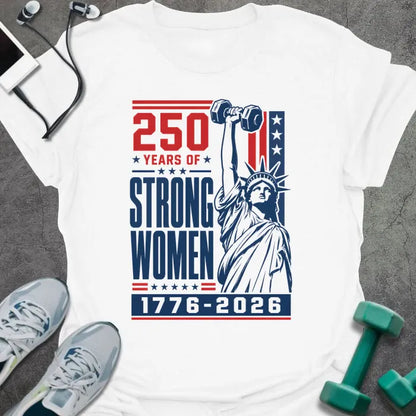 T-Shirt White / S Liberty Poster T-Shirt