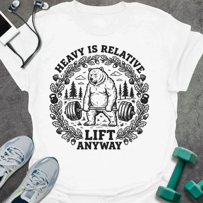 T-Shirt White / S Lift Anyway T-Shirt