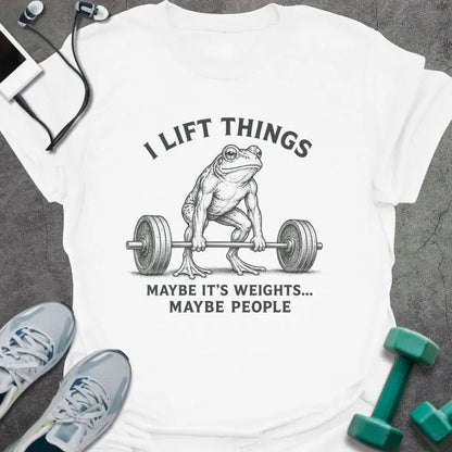 T-Shirt White / S Lift Things