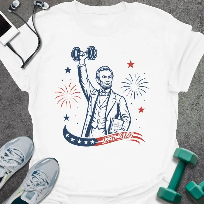 T-Shirt White / S Lincoln Celebrates T-Shirt