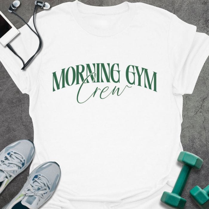 T-Shirt White / S Morning Crew T-Shirt