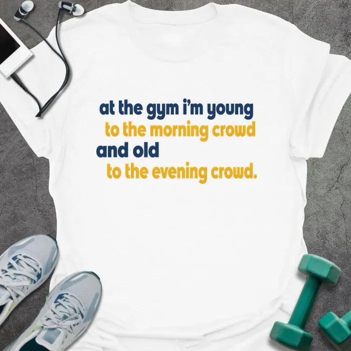 T-Shirt White / S Morning Crowd T-Shirt