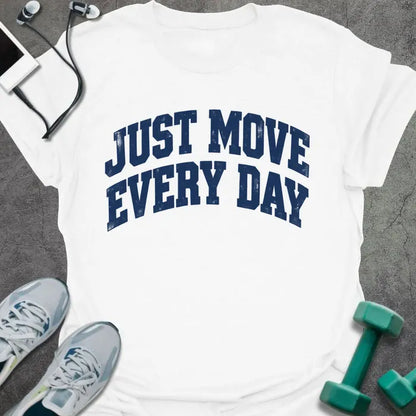 T-Shirt White / S Move Daily T-Shirt