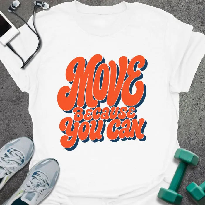 T-Shirt White / S Move Groovy