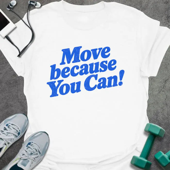 T-Shirt White / S Move Retro T-Shirt