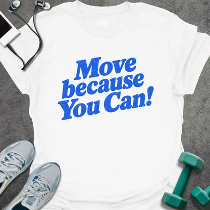 T-Shirt White / S Move Retro T-Shirt