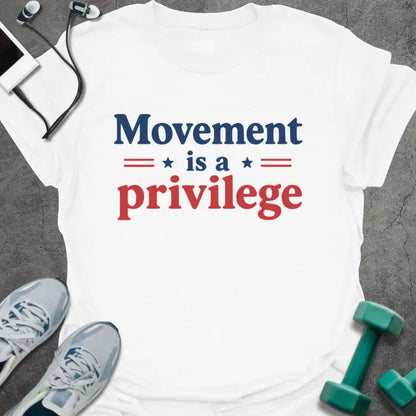 T-Shirt White / S Movement Privilege US T-Shirt