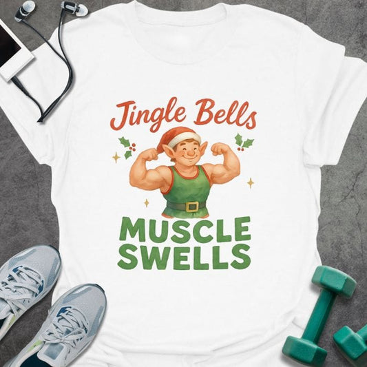 T-Shirt White / S Muscle Swells T-Shirt