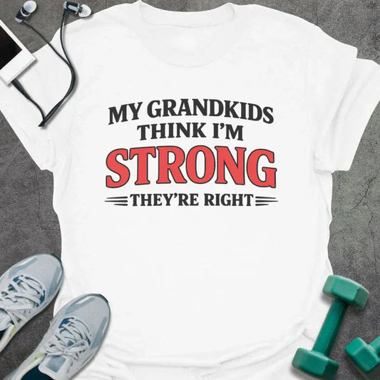 T-Shirt White / S My Grandkids