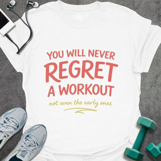 T-Shirt White / S Never Regret T-Shirt