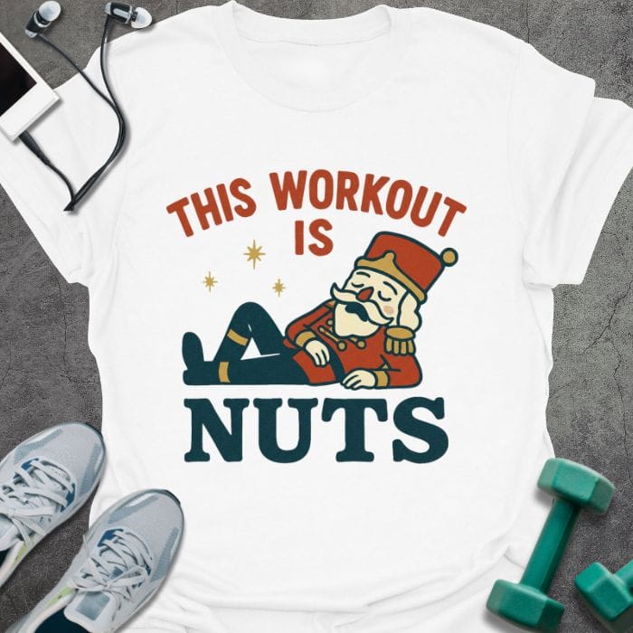 T-Shirt White / S Nut Workout T-Shirt