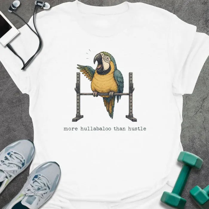 T-Shirt White / S Parrot Hullabaloo T-Shirt