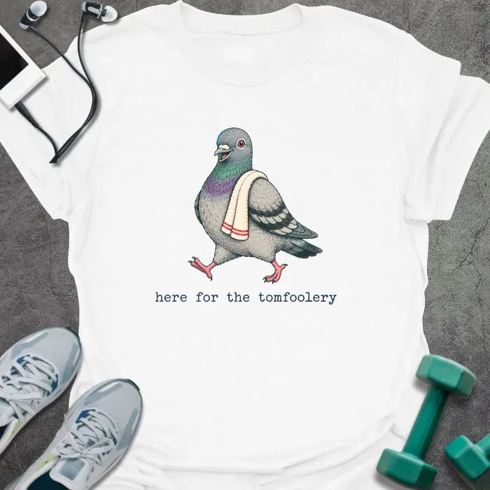 T-Shirt White / S Pigeon Tomfoolery T-Shirt