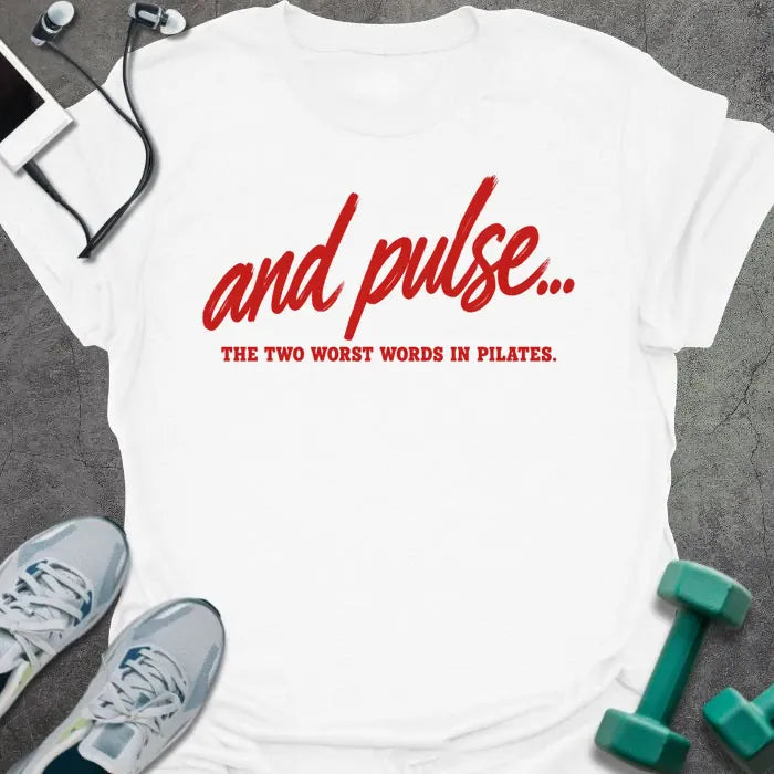 T-Shirt White / S Pilates Pulse T-Shirt