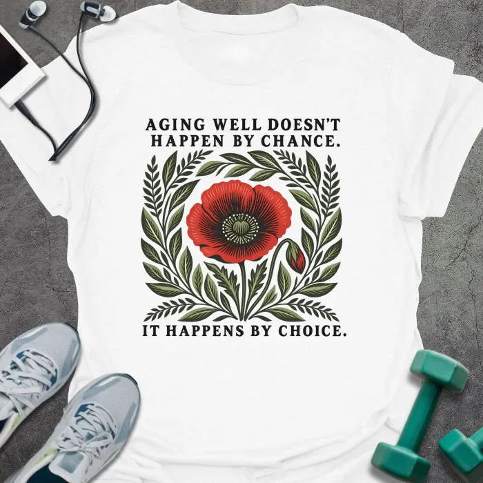 T-Shirt White / S Poppy Laurel T-Shirt