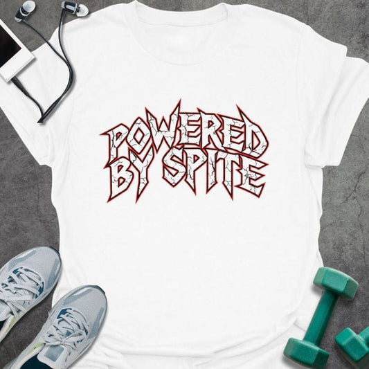 T-Shirt White / S Powered By Spite T-Shirt