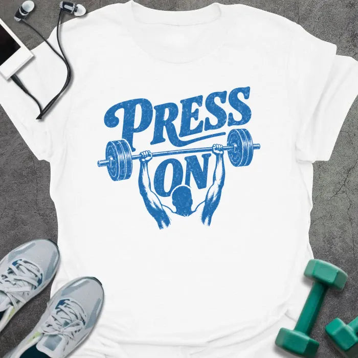 T-Shirt White / S Press On T-Shirt