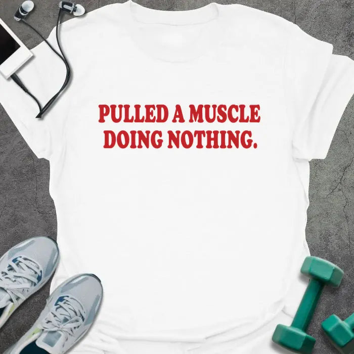 T-Shirt White / S Pulled Nothing T-Shirt
