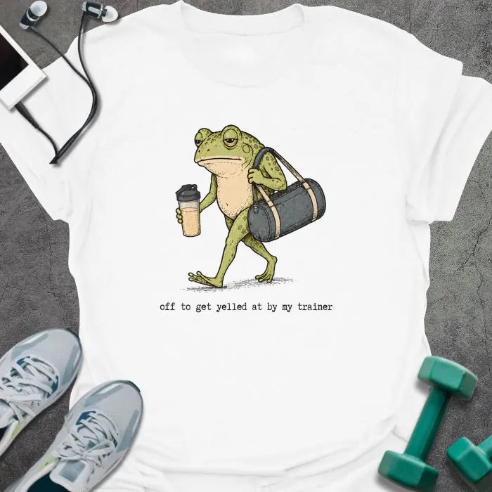 T-Shirt White / S Questionable Frog T-Shirt