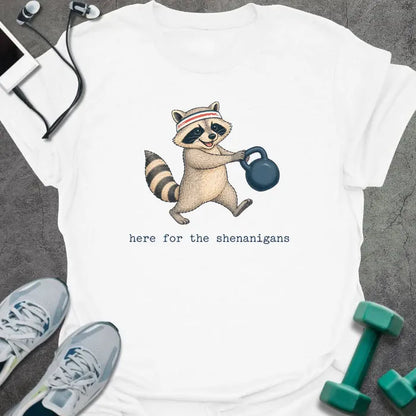 T-Shirt White / S Raccoon Shenanigans T-Shirt