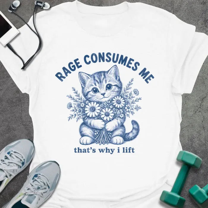 T-Shirt White / S Rage Lifts T-Shirt