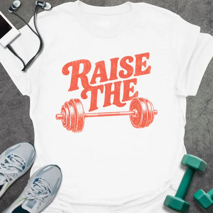 T-Shirt White / S Raise Bar T-Shirt