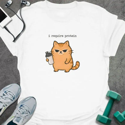 T-Shirt White / S Require Protein T-Shirt