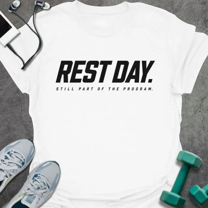 T-Shirt White / S Rest Program T-Shirt