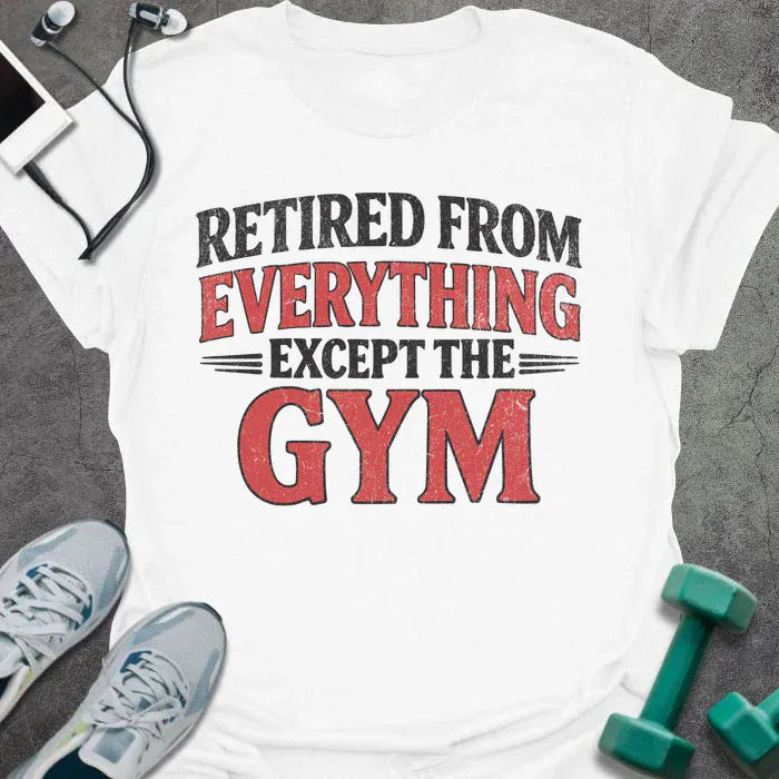 T-Shirt White / S Retire From