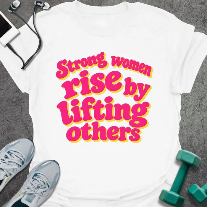 T-Shirt White / S Rise Lifting T-Shirt