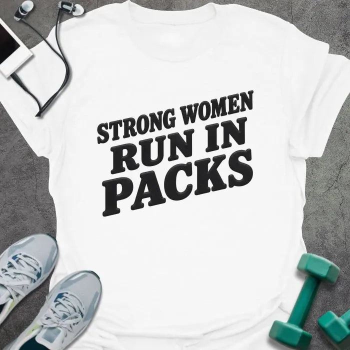 T-Shirt White / S Run Packs T-Shirt