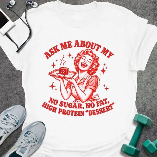 T-Shirt White / S Sad Brownie T-Shirt