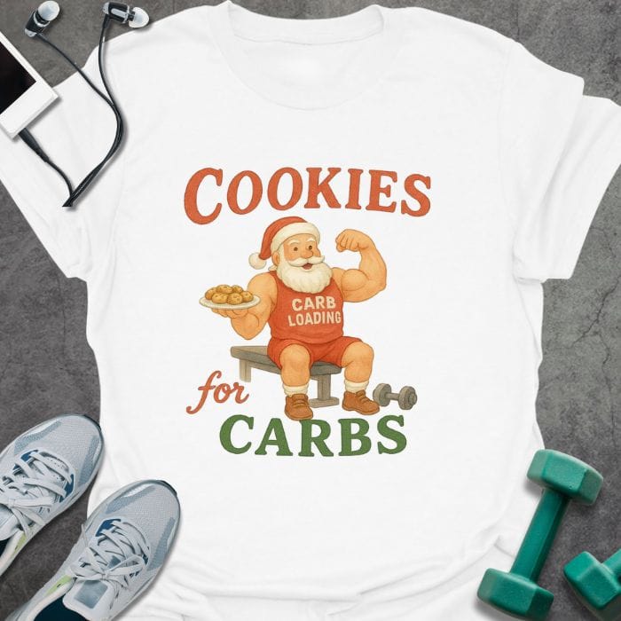 T-Shirt White / S Santa Cookies T-Shirt