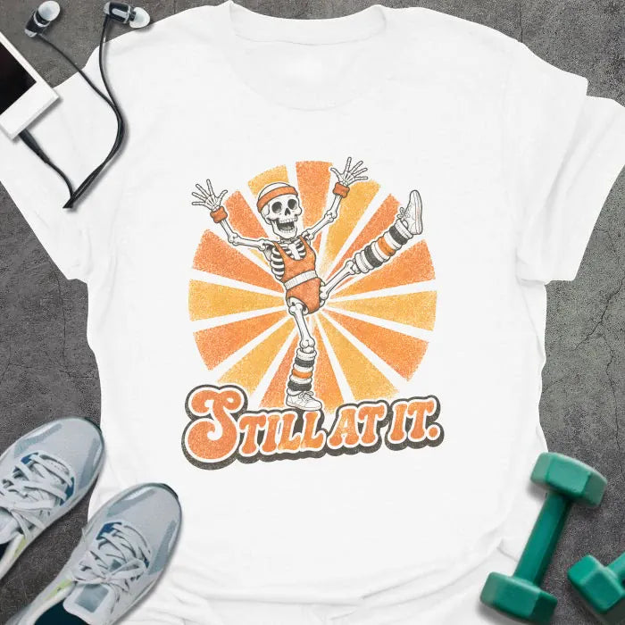 T-Shirt White / S Skeleton Dancing T-Shirt