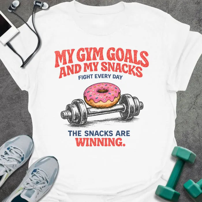 T-Shirt White / S Snacks Winning T-Shirt