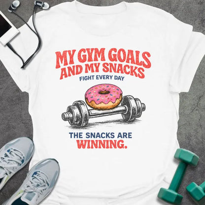 T-Shirt White / S Snacks Winning T-Shirt