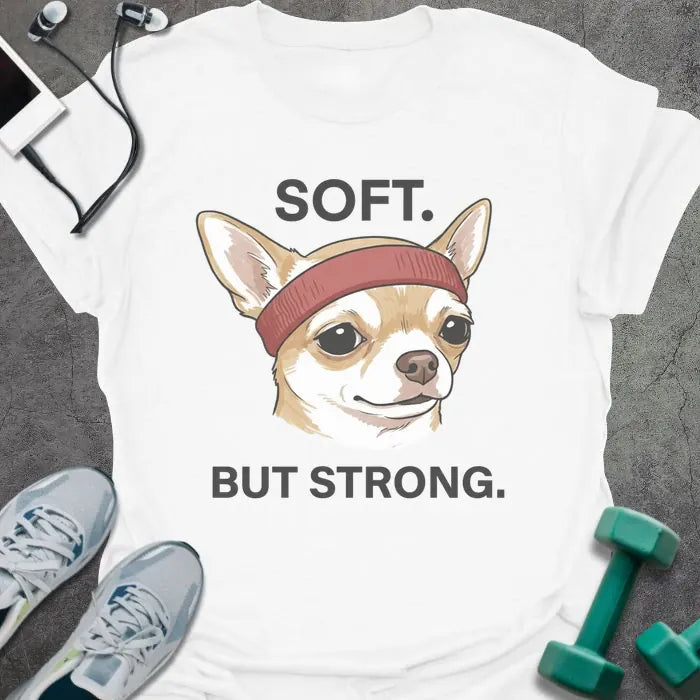 T-Shirt White / S Soft But T-Shirt