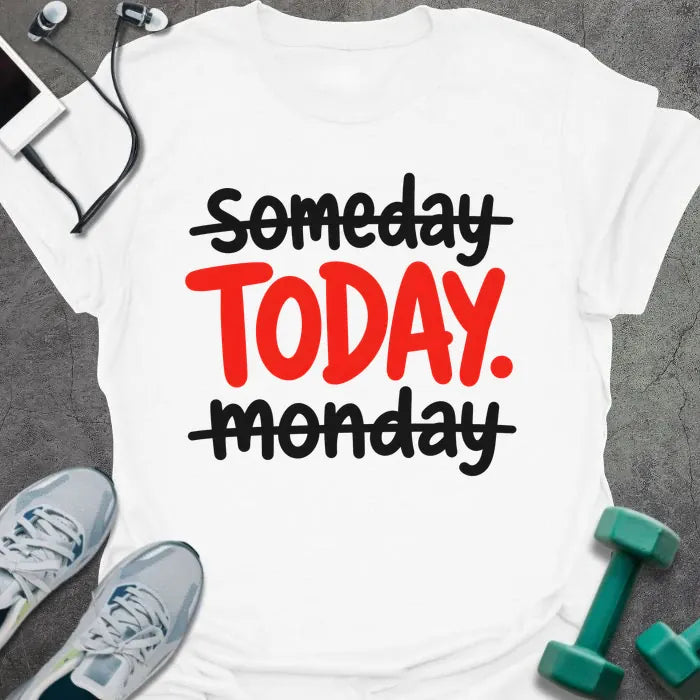 T-Shirt White / S Someday Today T-Shirt