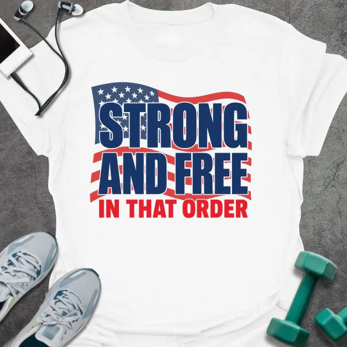 T-Shirt White / S Strong Free T-Shirt