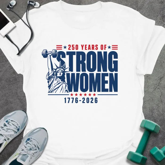 T-Shirt White / S Strong Women T-Shirt