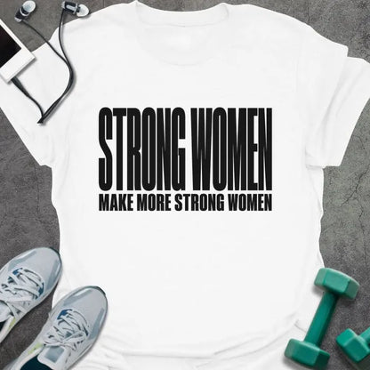 T-Shirt White / S Strong Women T-Shirt