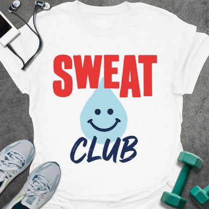 T-Shirt White / S Sweat Club T-Shirt