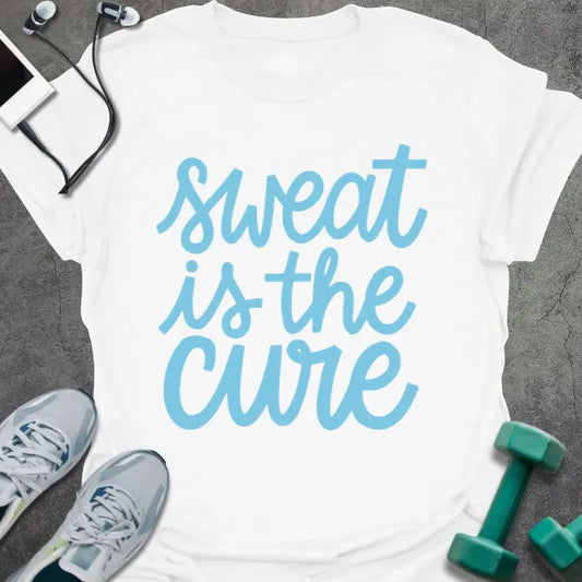 T-Shirt White / S Sweat Cure T-Shirt